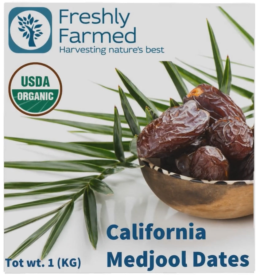 Organic California Medjool Dates - Whole, Fresh