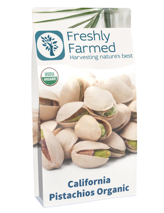 Organic California Pistachios Raw In Shell